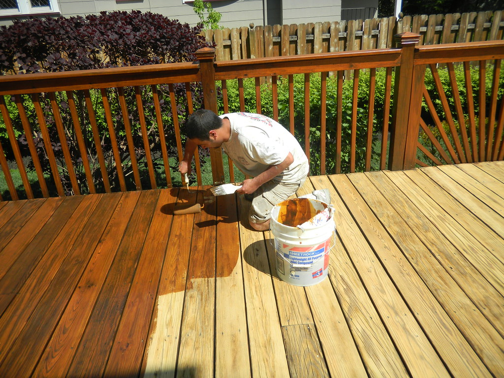 Deck Staining Services